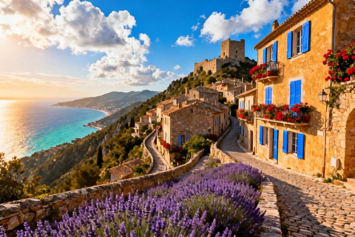 Ce village des Alpes-Maritimes détient le record du plus haut littoral d'Europe
