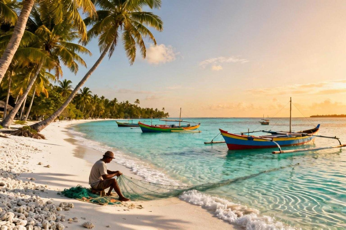Cette plage mauricienne garde son eau à 28°C toute l'année