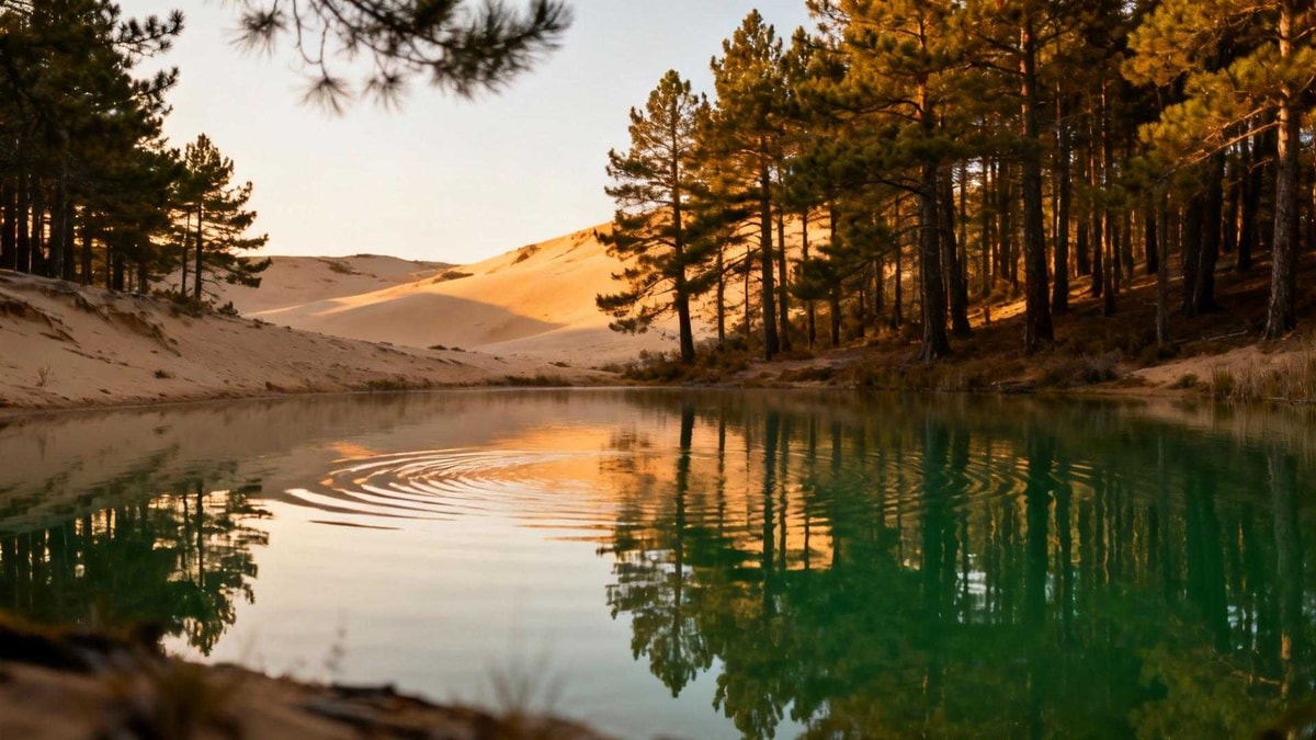 Cette réserve de Gironde cache un étang formé par 3000 ans de dunes

