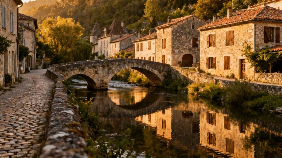 Ce village du Lot-et-Garonne est traversé par deux cours d'eau différents

