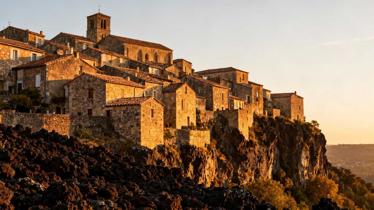 Ce village du Puy-de-Dôme est bâti sur une faille volcanique de 429 mètres
