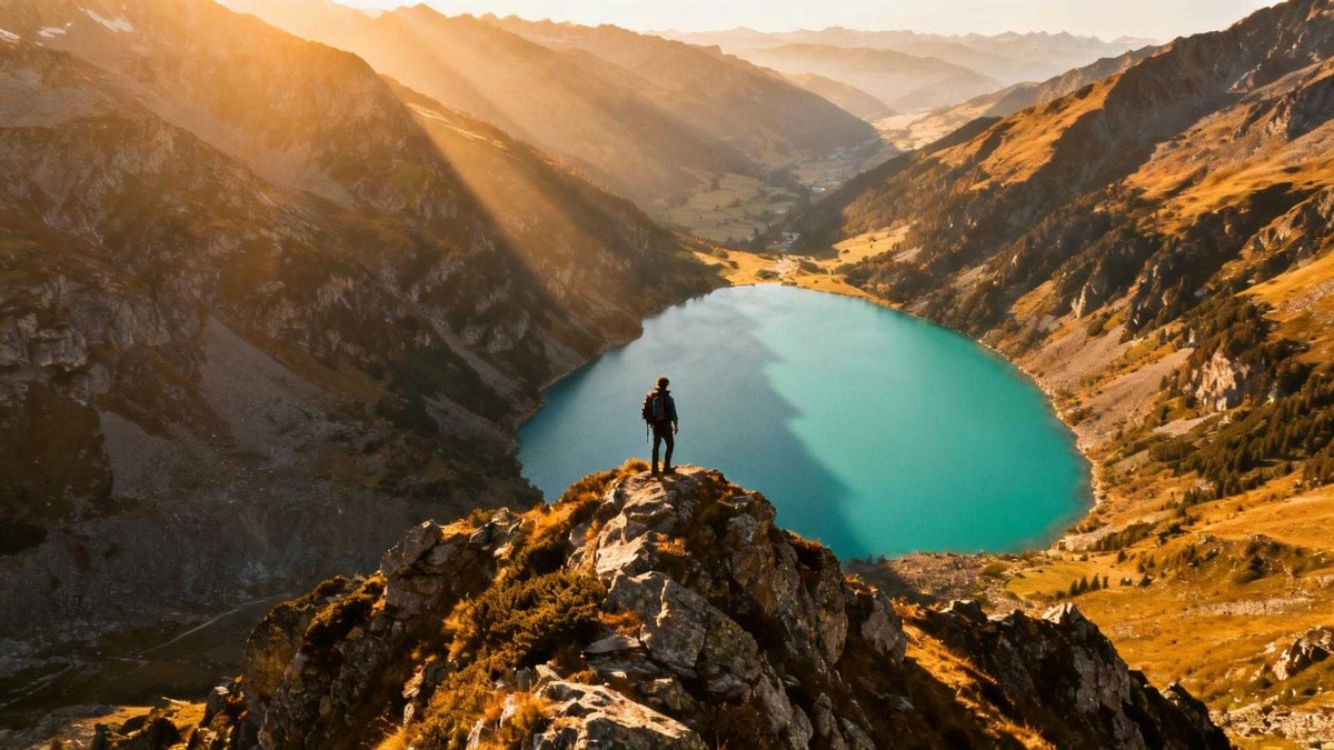 Ce sommet des Alpes offre la meilleure vue sur le plus grand lac de France
