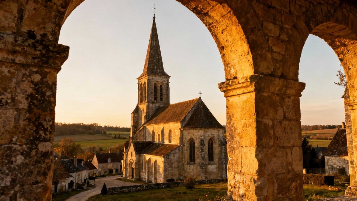 Ce village de l'Yonne de 320 habitants cache une église restaurée par Viollet-le-Duc
