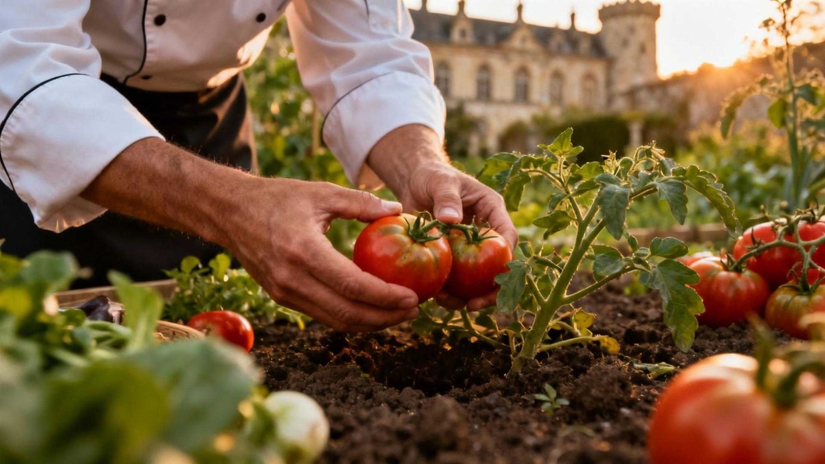 Ce château Renaissance du Vaucluse cultive ses propres légumes bio

