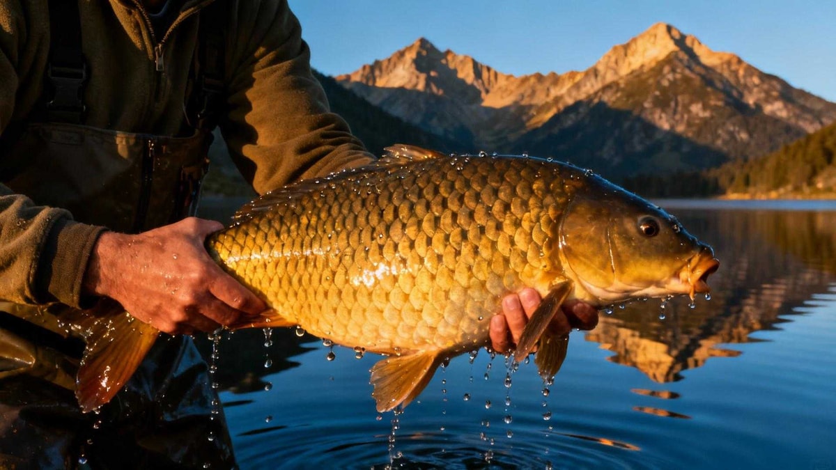 Ce lac du Morvan cache des carpes de 20 kilos à 580 mètres d'altitude
