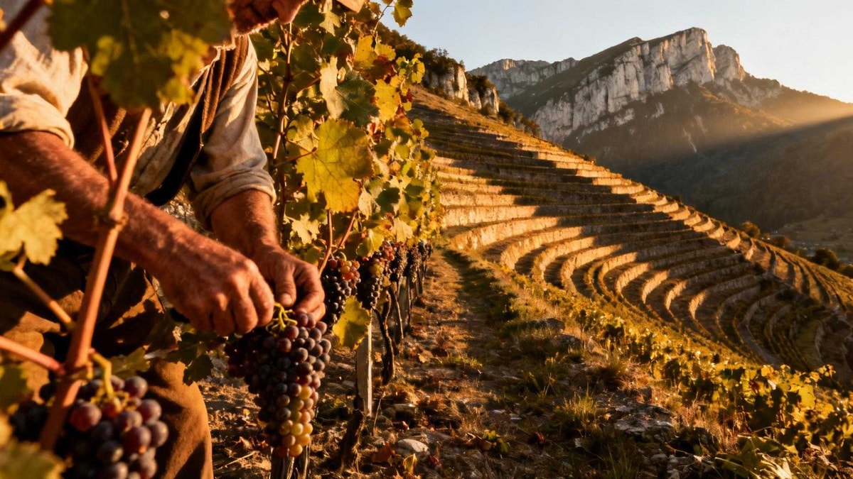 Ce village de la Drôme cultive ses vignes à 700 mètres d'altitude
