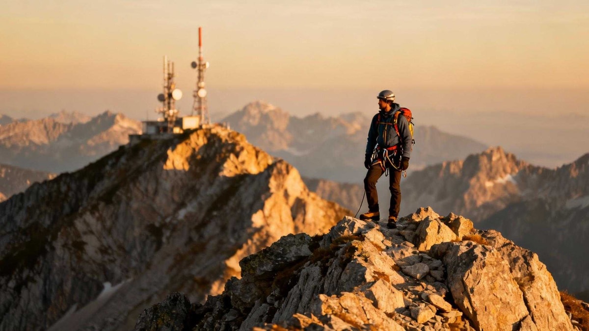 À 3321 mètres, ce sommet des Hautes-Alpes cache deux antennes au sommet
