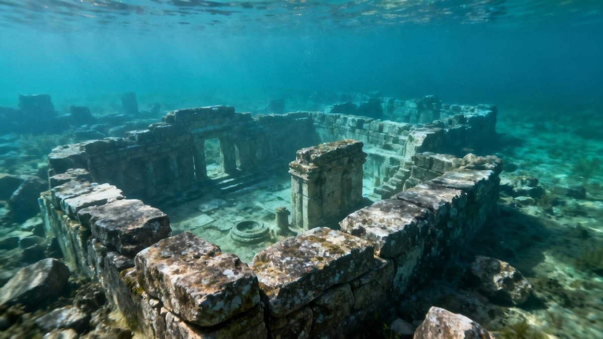 Ce lac landais cache des ruines romaines sous 16 mètres d'eau