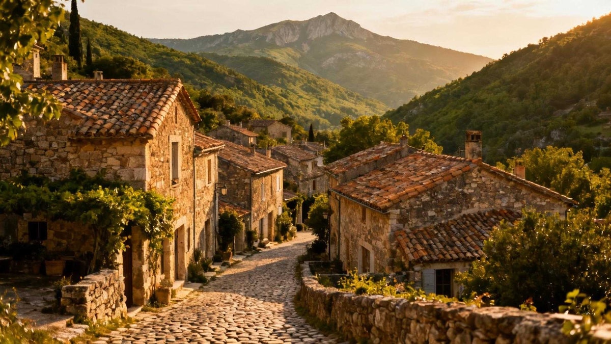 Ce village ardéchois de 215 habitants attire 64% de résidences secondaires