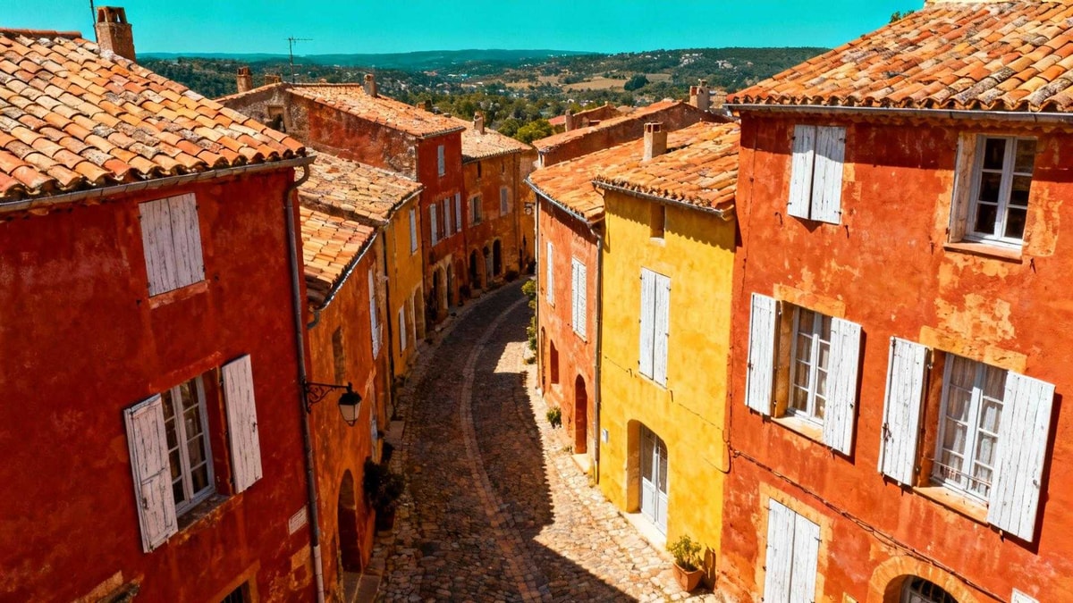 Ce village de 1 318 habitants cache 17 nuances d'ocre interdites ailleurs