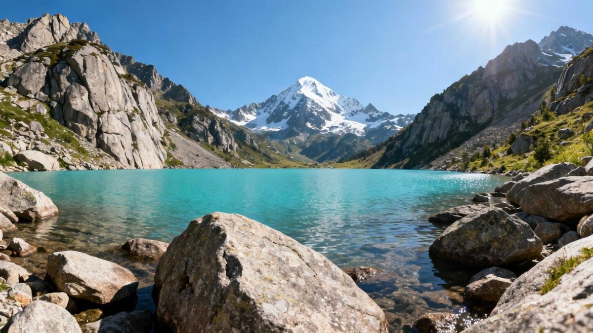 Ce lac corse reste gelé 152 jours par an – les locaux ne le visitent qu'en juillet