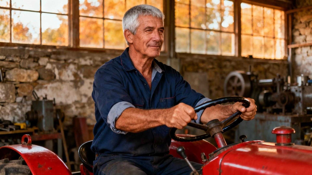 Ce village de 250 âmes possède le seul musée où les tracteurs rugissent encore