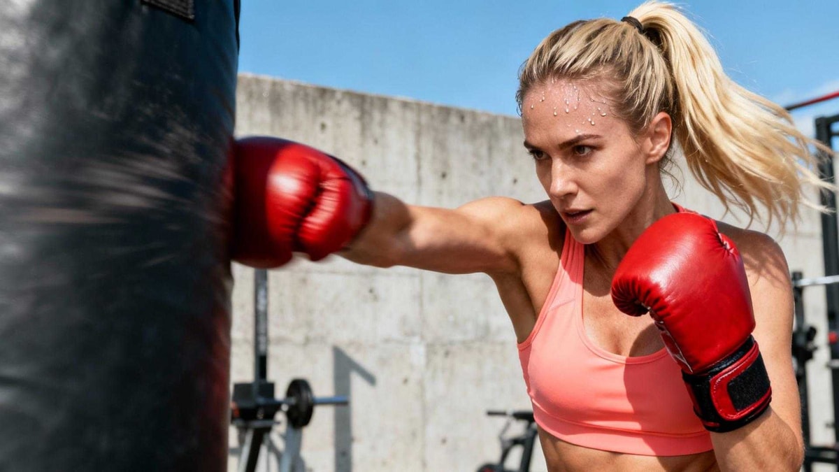 À 32 ans, elle a sculpté son corps en 6 semaines avec ce protocole de boxe