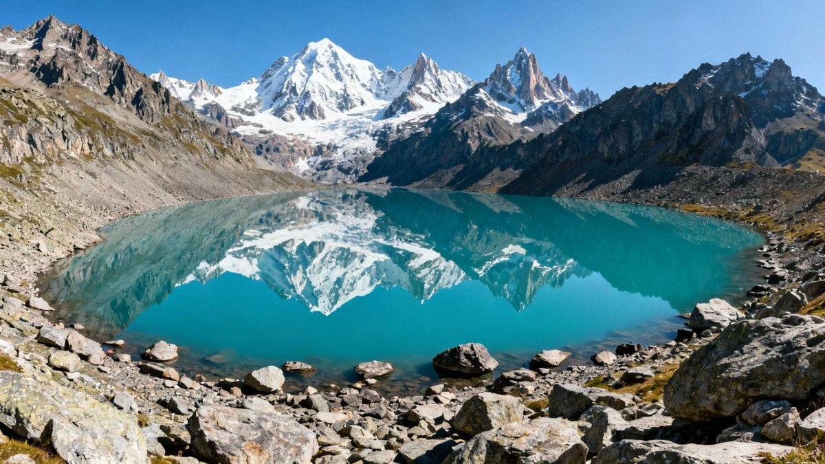 À 2 352 mètres, ce lac alpin reçoit 120 000 visiteurs par an pour un reflet unique
