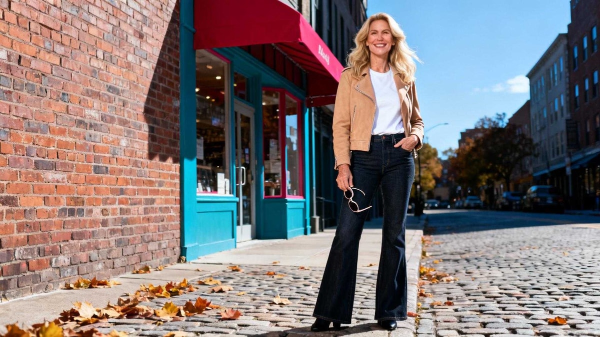 Ni skinny ni bootcut : ce jean flare redonne 8 cm de longueur aux jambes
