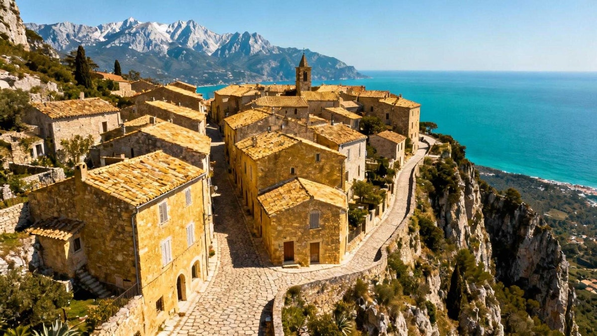 À 800 mètres au-dessus de la mer, ce village de 1 338 habitants domine l'Europe
