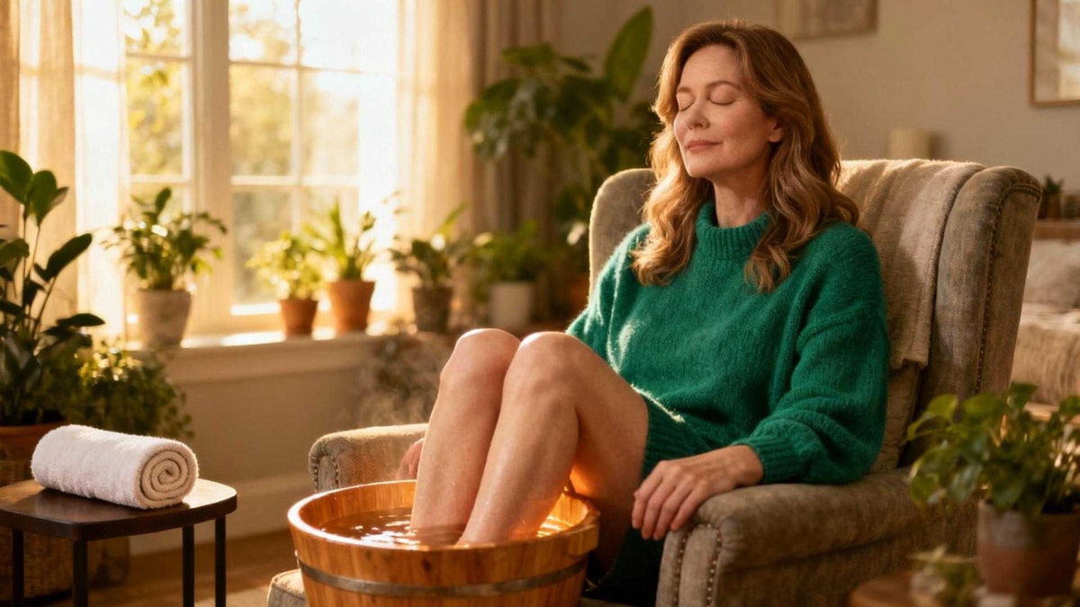 Ce bain de pieds maison relance 3 circuits que votre corps a oubliés
