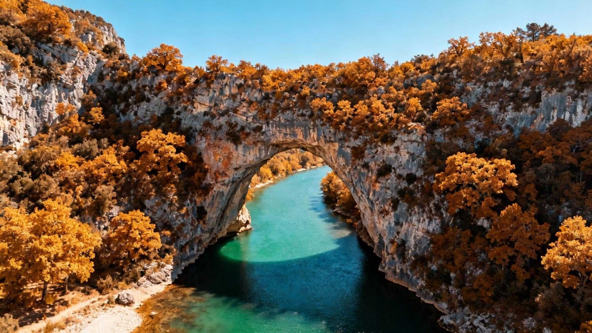 Gorges de l'Ardèche en septembre : 70% de touristes en moins, 26°C parfait
