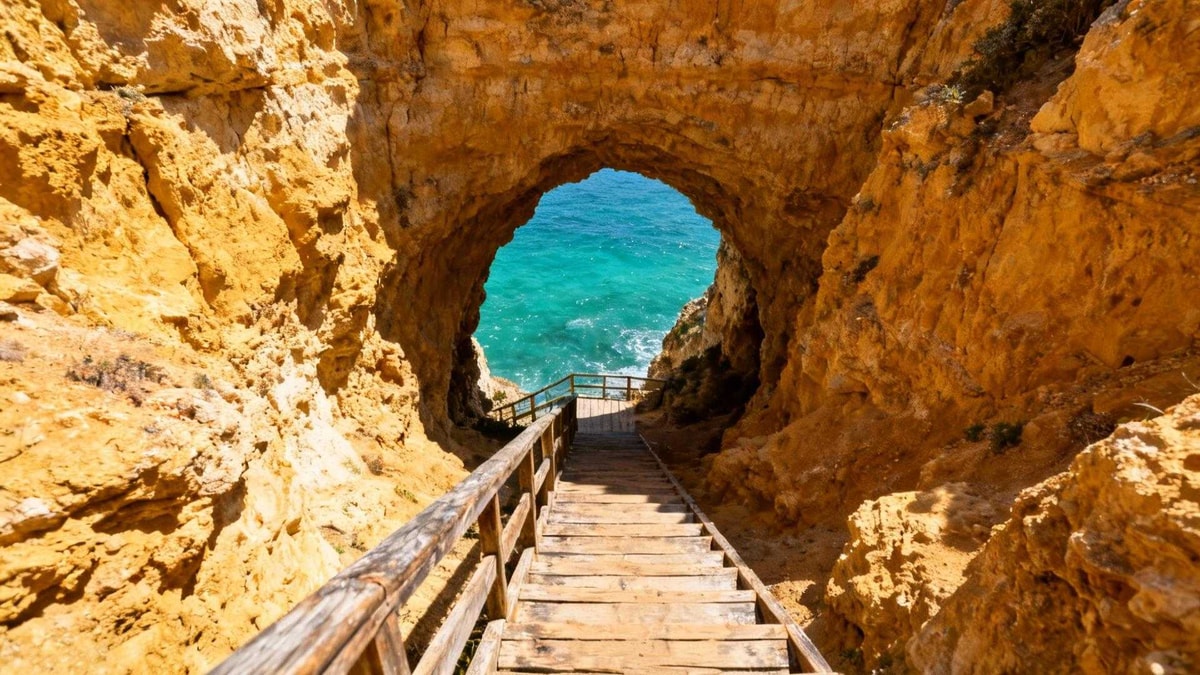 Cette plage portugaise évoque l'Amalfi pour 40% moins cher – 200 marches
