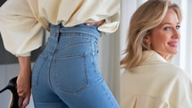 J'ai essayé ce jean à poches surélevées et mon mari m'a demandé si j'avais perdu du poids