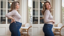 La coupe de jean que toutes les femmes avec un peu de ventre devraient connaître