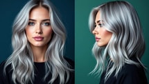 Le gris argenté: 3 étapes pour adopter la tendance capillaire 2025