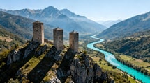 9 934 habitants sous trois tours médiévales : Foix reste 20% moins chère que Carcassonne
