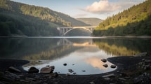 Pannecière, seul lac de Bourgogne creusé pour alimenter Paris, se baigne sans foule dès juin