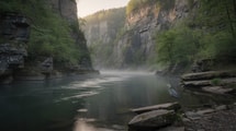 Méconnue des kayakistes d'été, la Meuse ardennaise révèle ses gorges six semaines en juin