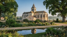 À 1h de Paris, cette abbaye de 3 839 habitants a sacré 2 rois de France en 879