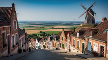 Dans le Nord, ce village perché casse l’image plate de la Flandre française