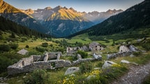 Ce village des Hautes-Alpes a été abandonné et ne se rejoint plus qu’à pied