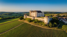 Face aux coteaux du cognac, ce château médiéval reprend vie après sa restauration