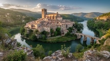 Un pont du Diable, un donjon devenu clocher : ce village de l’Hérault vit loin des foules