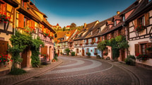 Ce village près de Colmar, préféré des Français en 2013, a été bâti en cercles