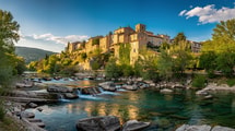 Au pied de ce village du Gard, les cascades du Sautadet sculptent des roches vieilles de 5 millions d’années