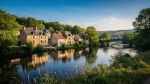 Ce village de 110 habitants abrite la « salle des décapités », où les peintres se dessinaient à la bougie