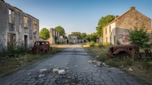 Le village français où les ruines racontent encore le massacre du 10 juin 1944
