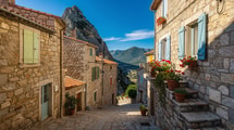 Pourquoi les maisons de ce village d’Haute-Corse sont-elles toutes soudées ?