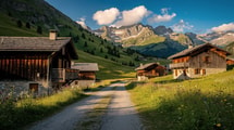 Ce village à 2 042 m est le plus haut habitat permanent des Alpes françaises