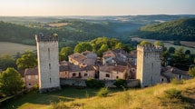 Dans ce village médiéval du Lot, trois tours témoignent de l’assaut de Richard Cœur de Lion