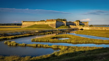 Au cœur des marais, cette place forte accueillait jusqu’à 200 bateaux