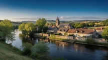 Pourquoi ce pont piéton de Mayenne traverse-t-il encore l’Erve depuis le Moyen Âge ?