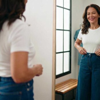 Diese 3 Jeans-Schnitte kaschieren jeden Bauch und schaffen perfekte Proportionen