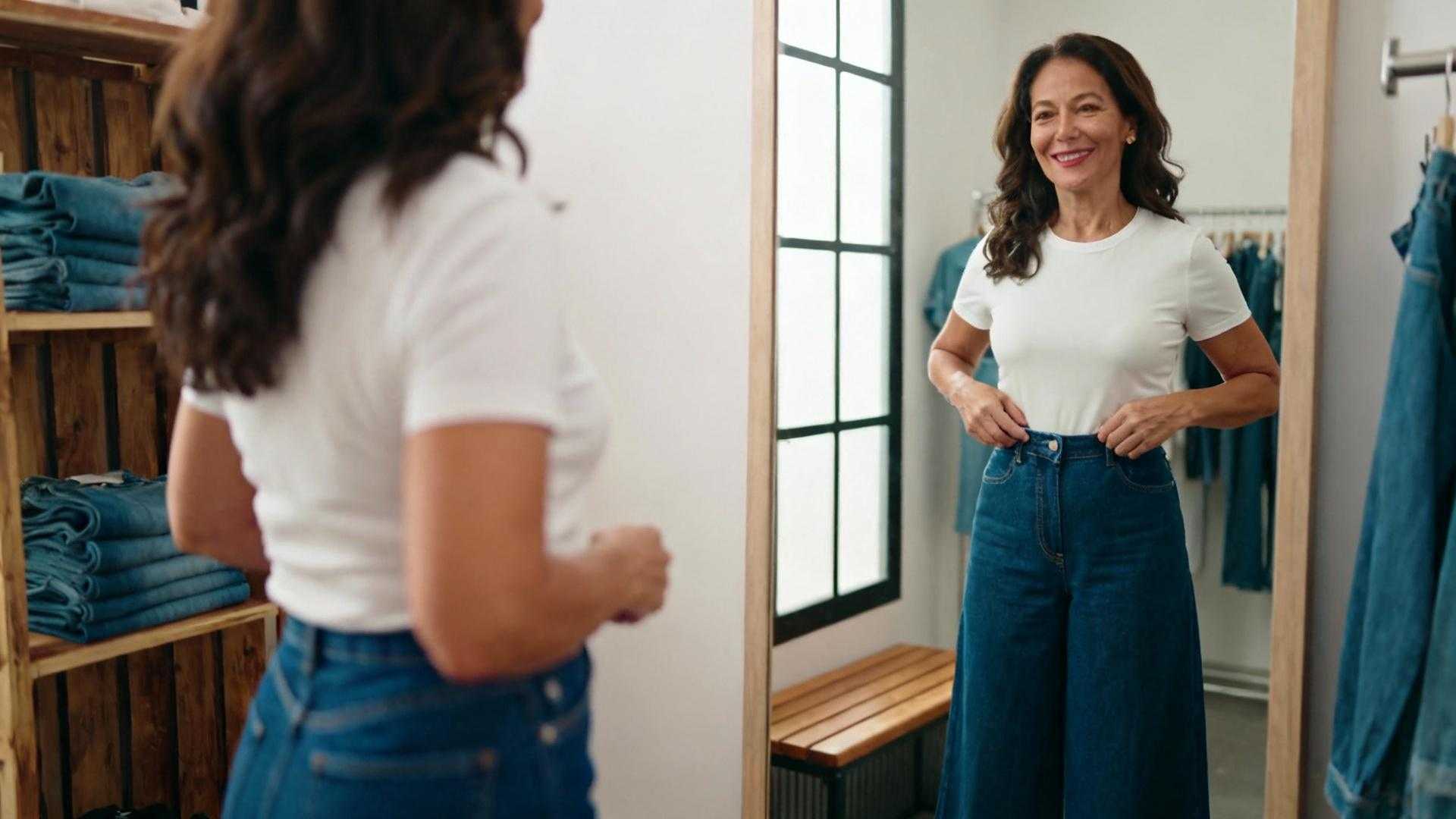 Diese 3 Jeans-Schnitte kaschieren jeden Bauch und schaffen perfekte Proportionen