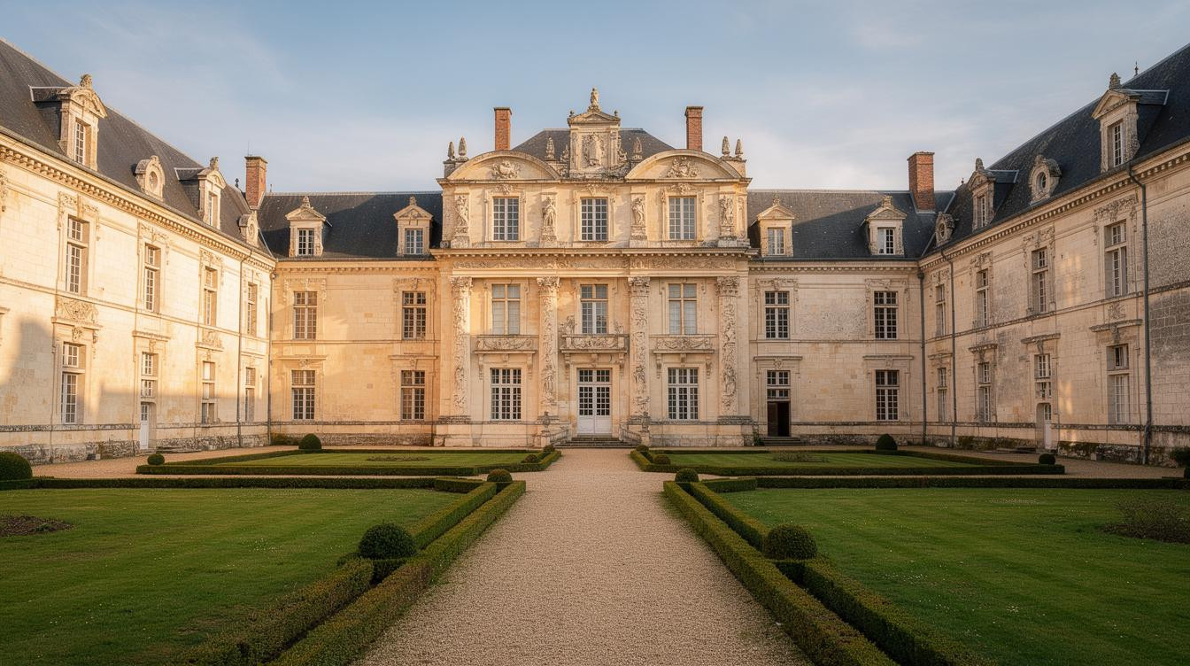 In diesem Loire-Schloss 40 km von Saumur hängt zeitgenössische Kunst zwischen Wandmalereien von 1547