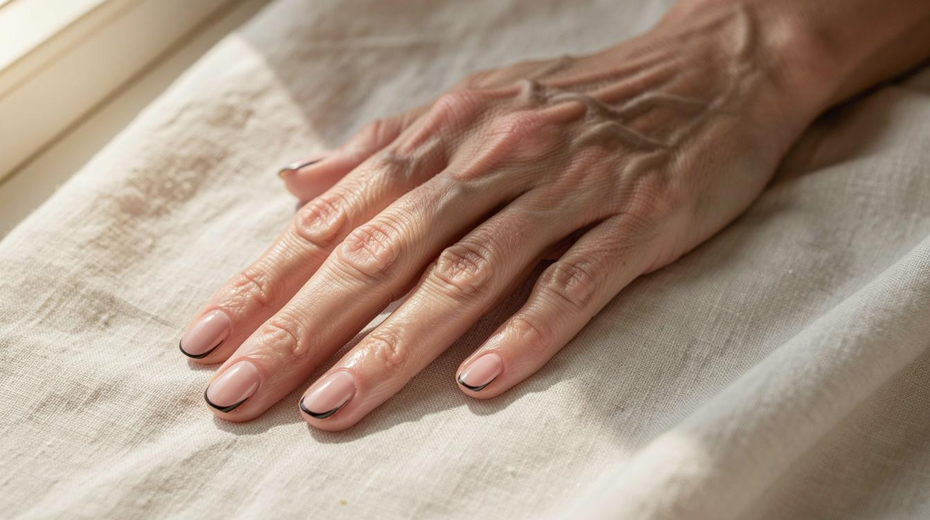 Mit 53 habe ich einen Teil meines Nagels nackt gelassen und meine Hände wirkten plötzlich teurer