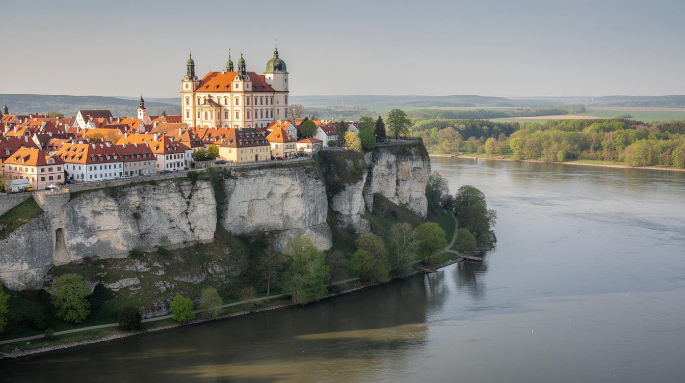Ein Pfalzgraf wollte 1530 Muenchen schlagen, deshalb steht Neuburg an der Donau noch heute so da