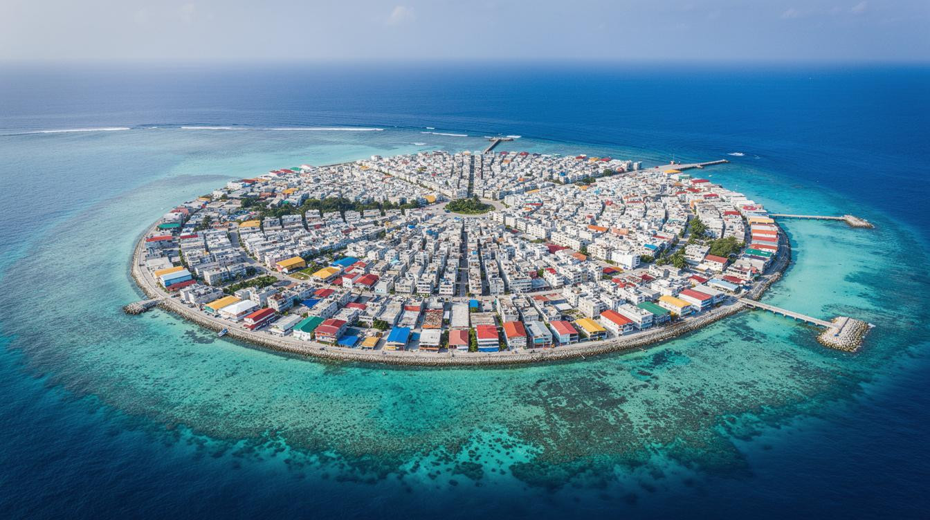 211.000 Menschen auf 6 km Koralle, warum Malé die dichteste Hauptstadt Asiens ist