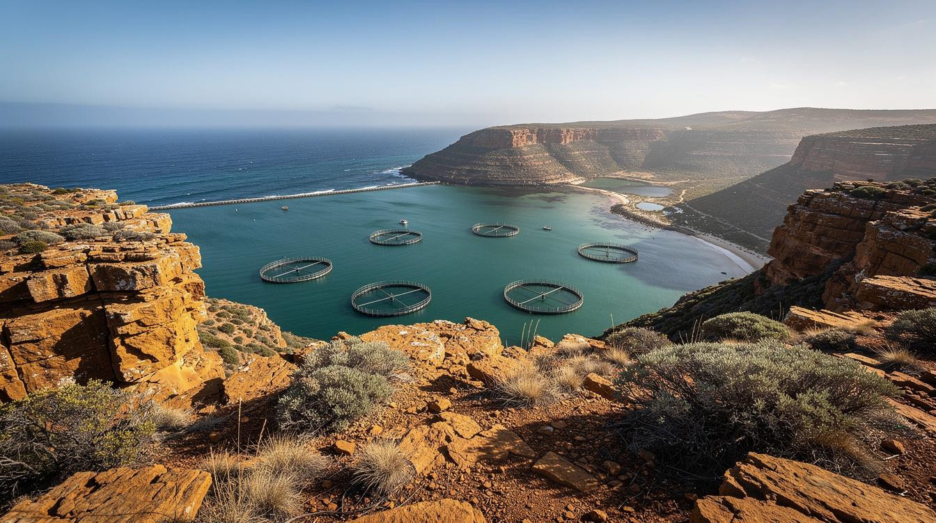 65 Prozent von Australiens Meeresfruechten kommen von dieser Kueste, kaum jemand faehrt hin